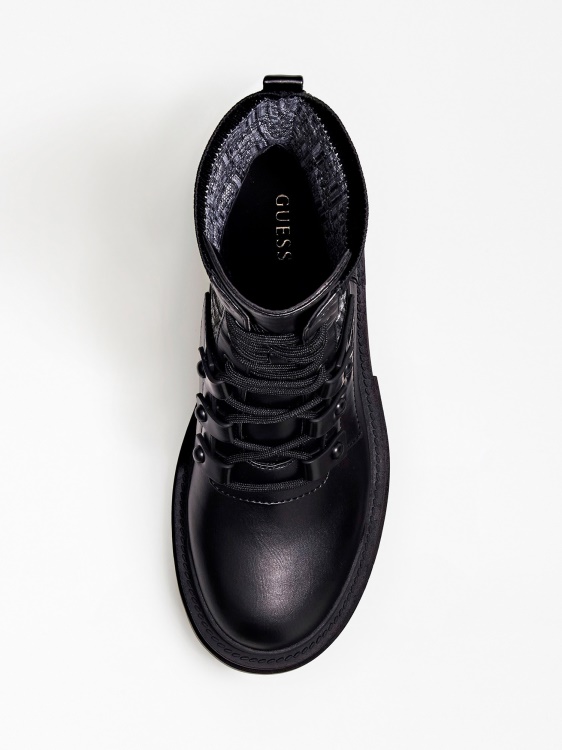бойни ботуши Odalis с лого G Cube Black Guess
