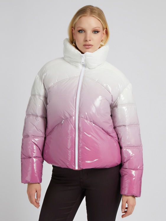 Guess цветен градиент Puffer Pink