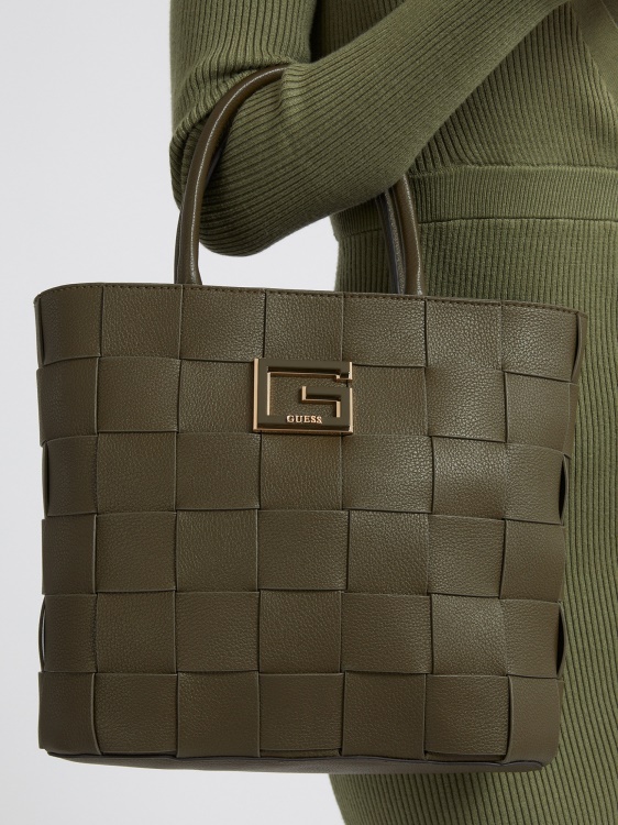 Guess Liberty City Braided Shopper