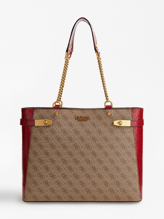 Zadie 4g лого Shopper Red Guess