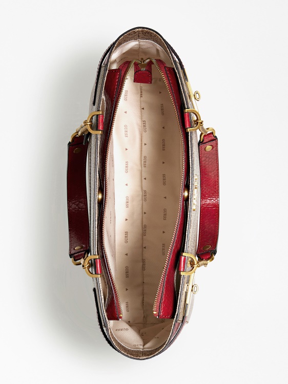 Zadie 4g лого Shopper Red Guess