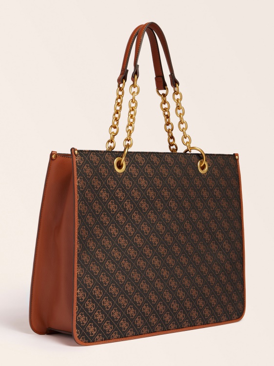 тъмнокафяв Guess Aileen 4g лого купувач