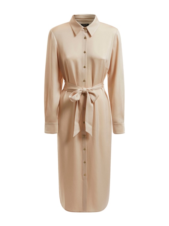 рокля с колан Marciano бежово Guess