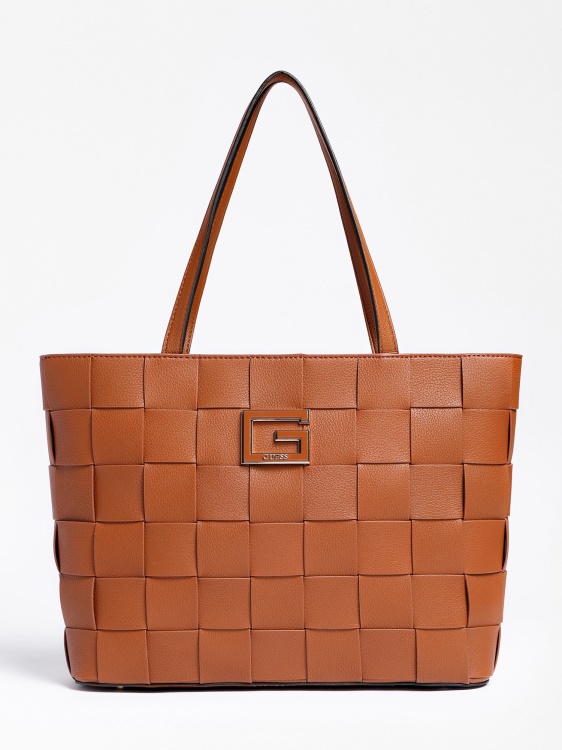 кафяво предложение Liberty City Braided Shopper