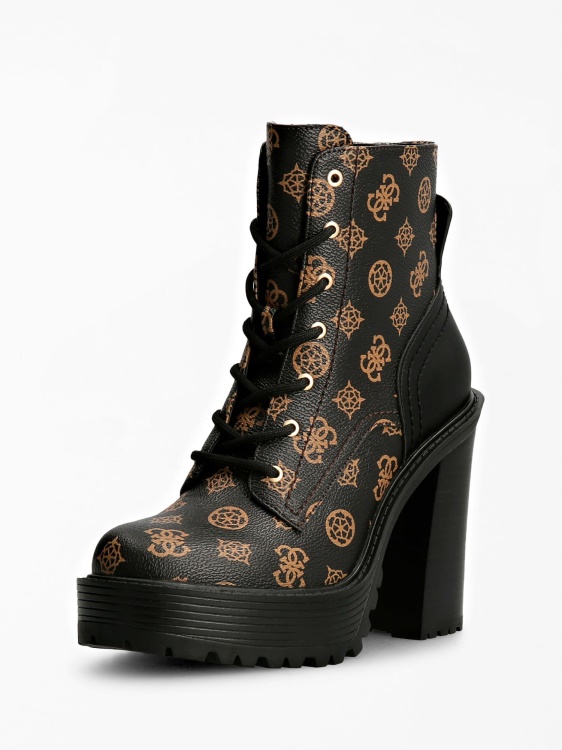 Guess Brown Kalissa 4g Bojour Logo Botush