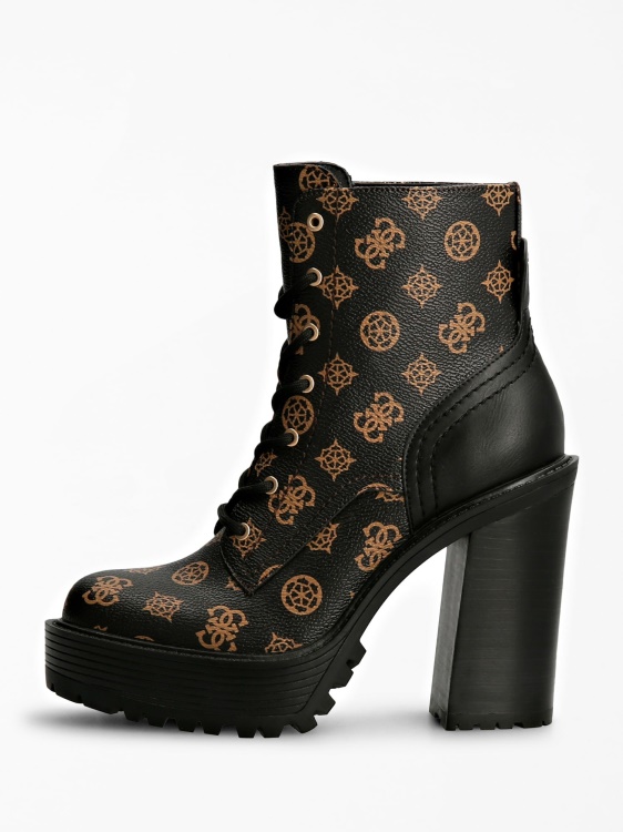 Guess Brown Kalissa 4g Bojour Logo Botush
