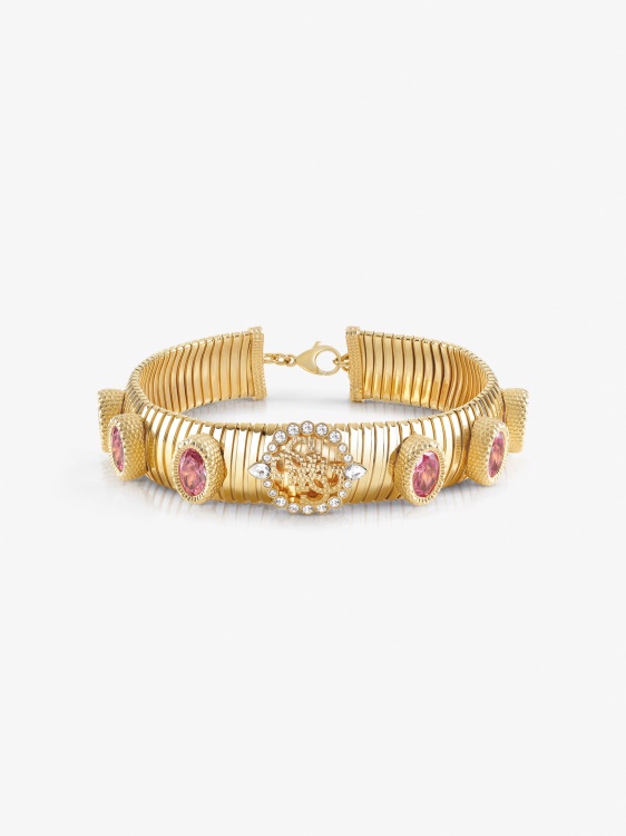 Mad About Gold' колие Multi Pink Guess