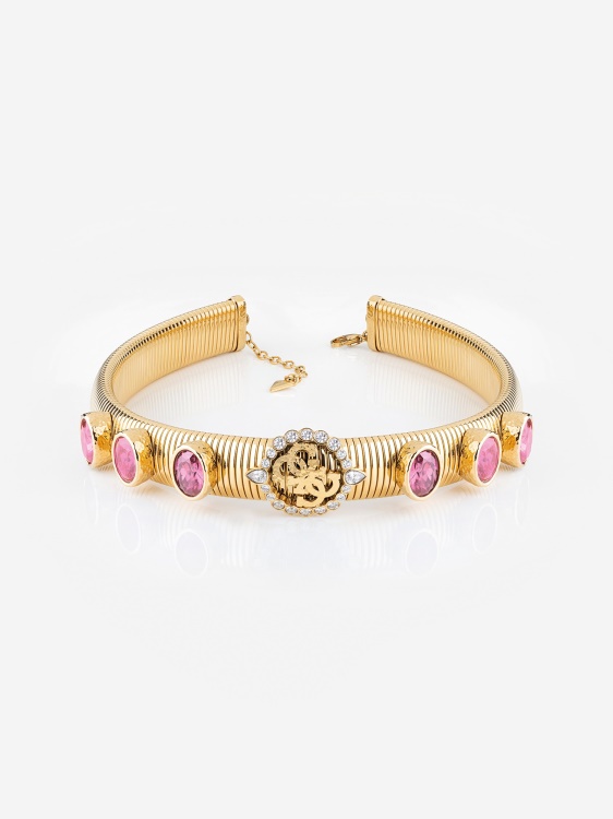 Mad About Gold' колие Multi Pink Guess