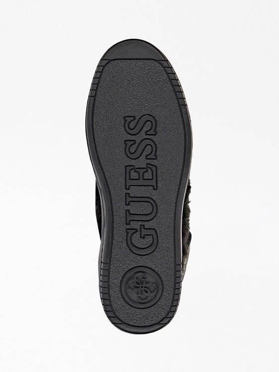 черни високи маратонки от изкуствена кожа Vyves Guess