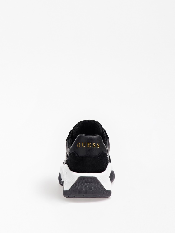 Маратонки за бягане Kinlee от велур, черно предположение