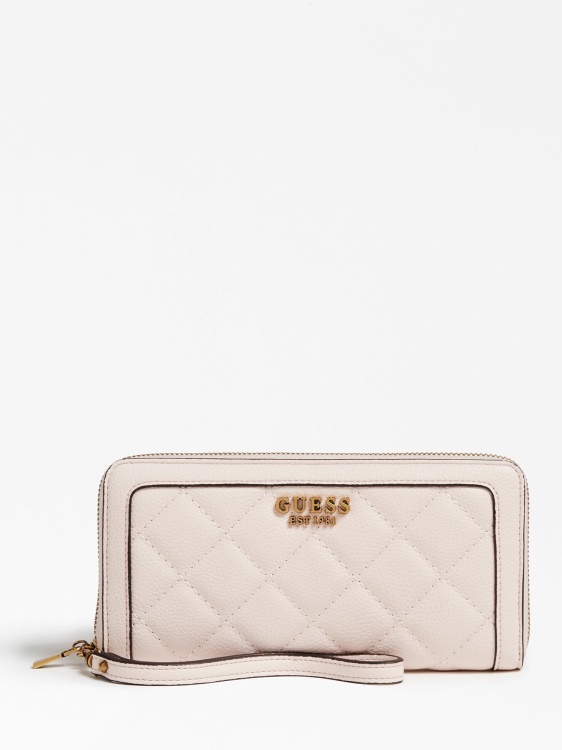 Abey ватиран портфейл Guess бял
