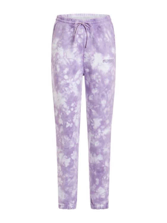 Guess Tie-dye Jogger панталон лилав