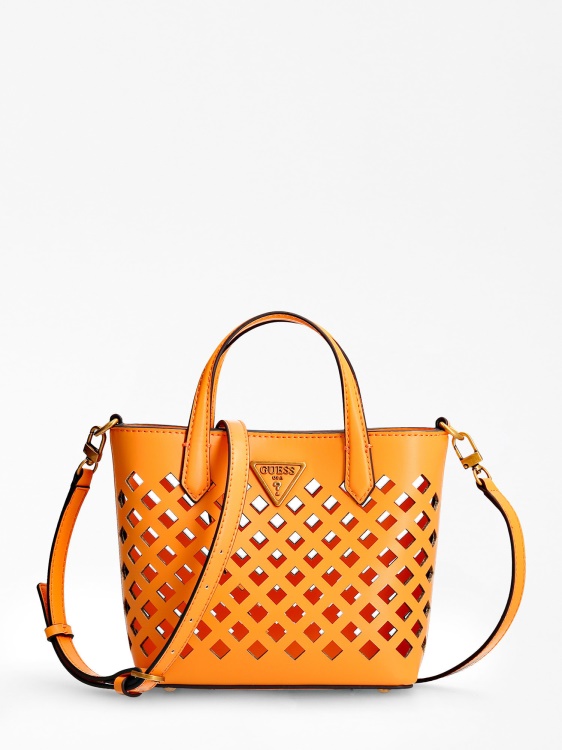 Aqua Mini Shopper Guess оранжево