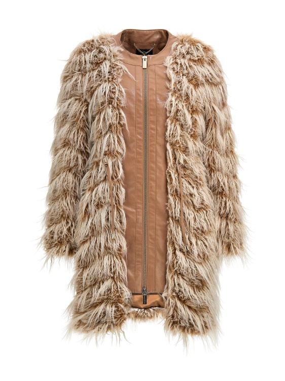 Marciano палто от изкуствена кожа бежово Guess
