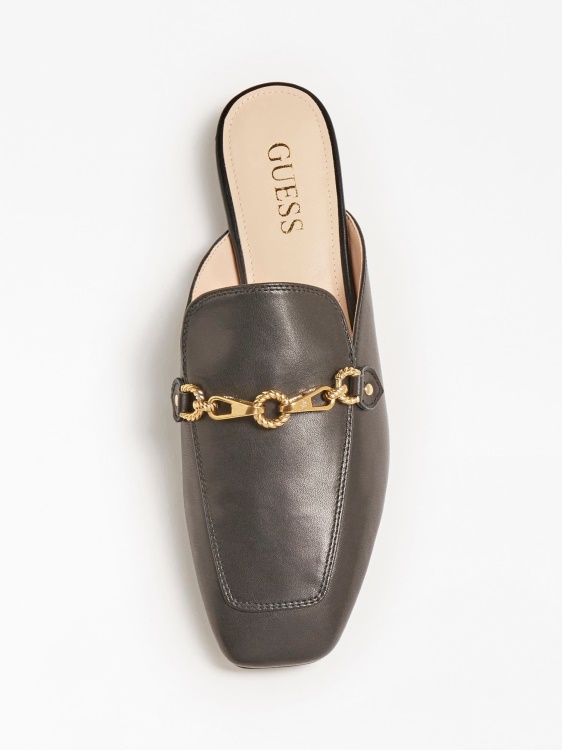 мариса смесена кожа Sabot Black Guess