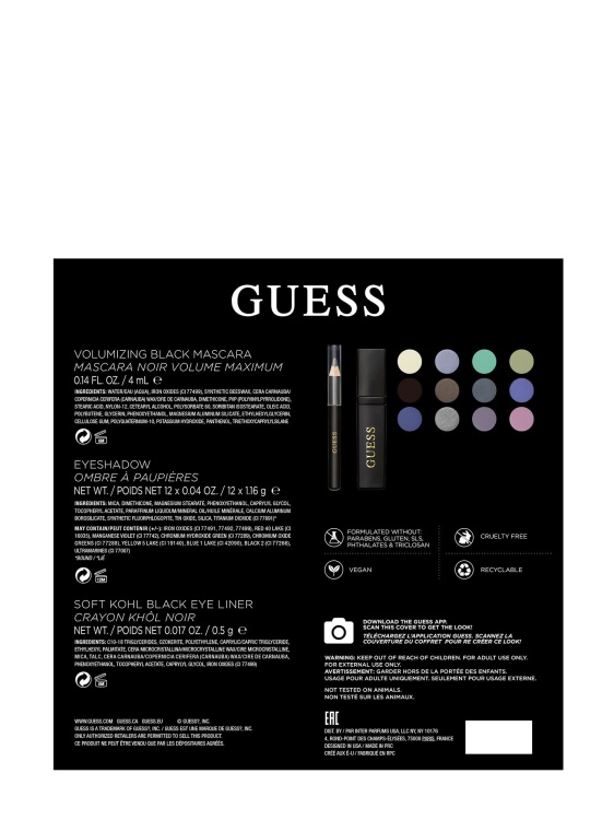 Guess опушена палитра за очи