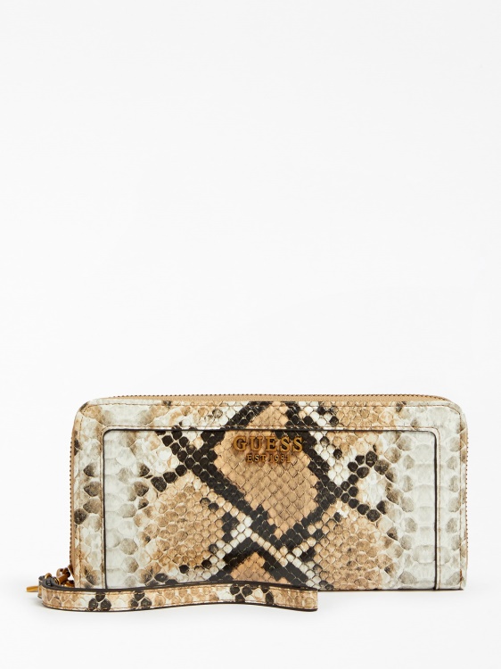 Abey макси портфейл Guess Multi Beige