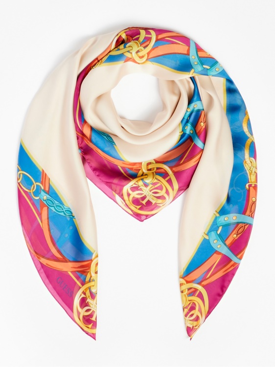 щампа на колан Kefiah Guess бордо