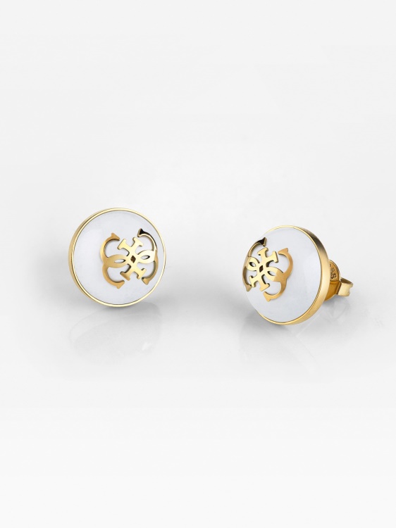 4g лого Boule' обеци Guess Gold