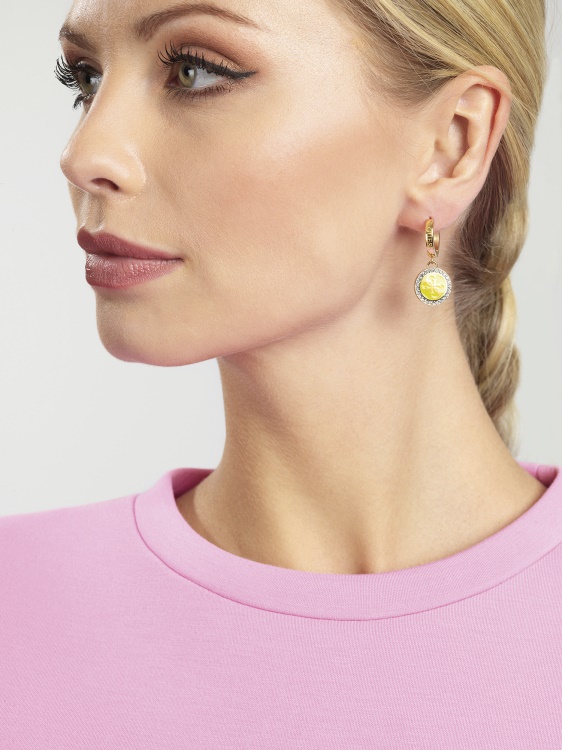 Golden-hour-earrings Gold Guess