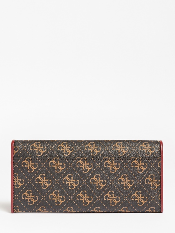 черен макси портфейл Guess Izzy