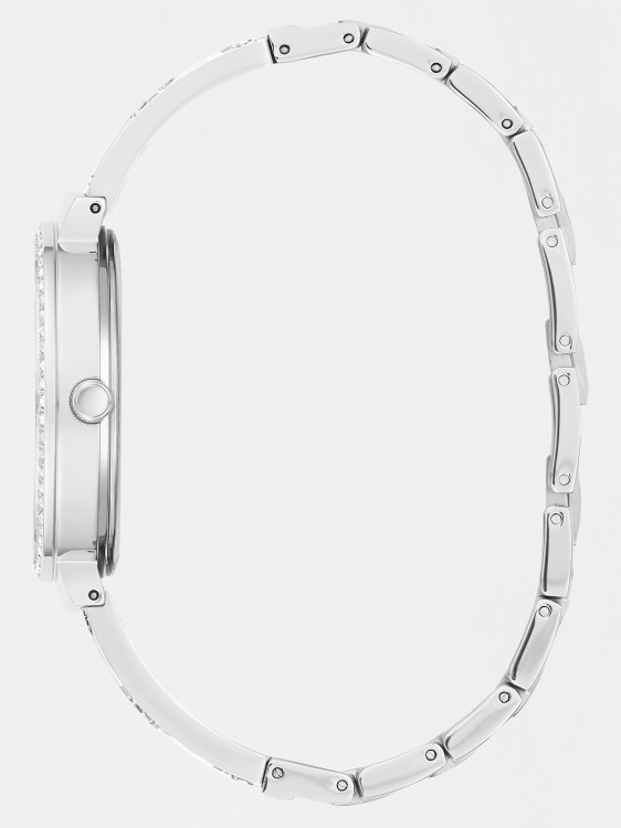 сребърно лого аналогов часовник Guess