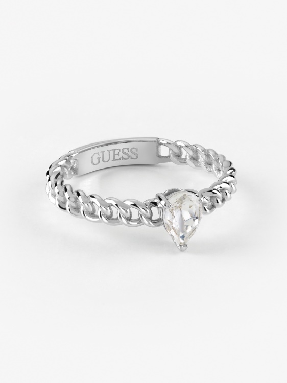 елегантен пръстен Guess сребро