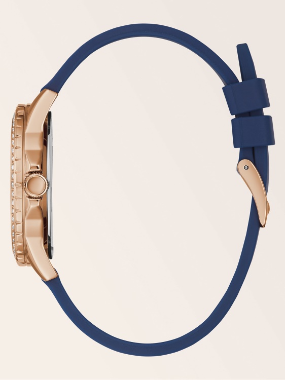 кристален календар часовник сребърен Guess
