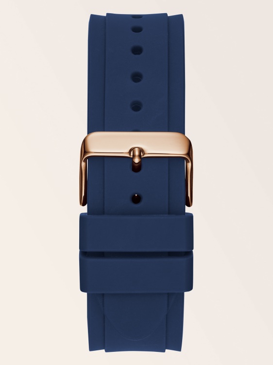 кристален мултифункционален часовник Guess черен