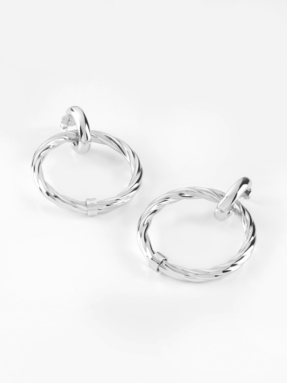 сребърни Lets-get-loud-earrings Guess