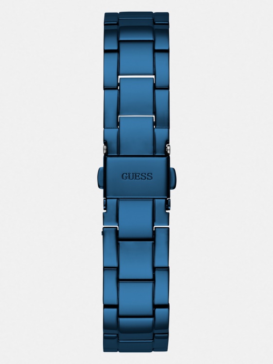 Guess кристален часовник с функция за данни син