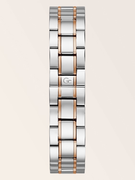 Gc стоманен аналогов часовник Guess розово злато