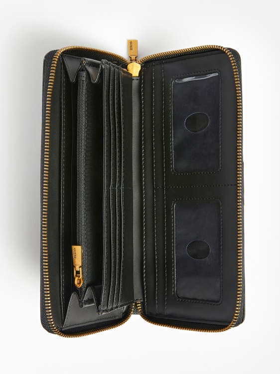 сив портфейл Guess Ginevra 4g с лого макси
