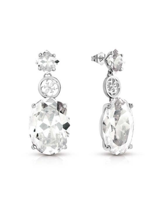 Guess Elegance обеци сребро