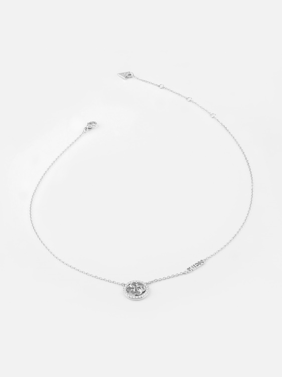 сребърна огърлица Life-in-4g Guess