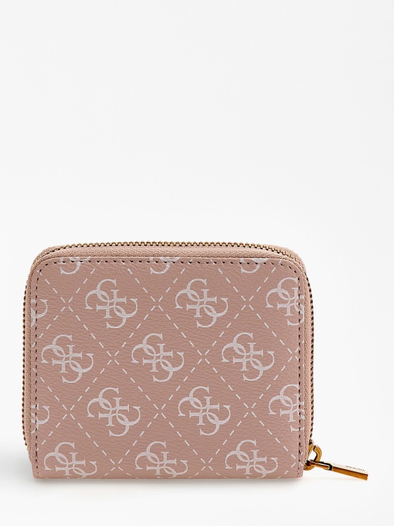 Laurel 4g лого мини портфейл розов Guess