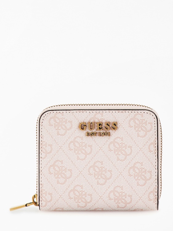 Ginevra 4g лого мини портфейл крем Guess