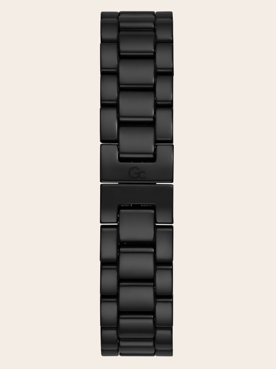 черен Gc керамичен аналогов часовник Guess