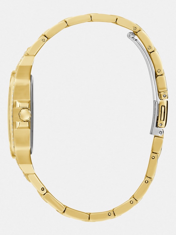 многофункционален кристален часовник Guess Blue