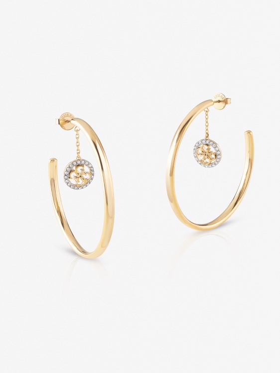 Guess Life-in-4g-earrings Multi Gold