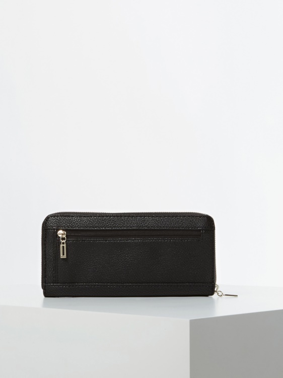 черен макси портфейл Guess Vikky
