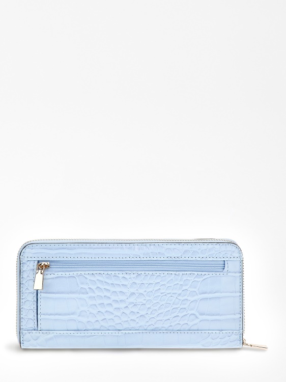 лавров макси портфейл Guess светло син