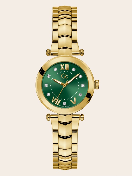 Gc кварцов аналогов часовник сребрен Guess