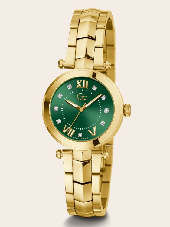 Gc кварцов аналогов часовник сребрен Guess