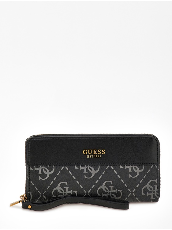 Berta 4g лого макси портфейл Guess сив