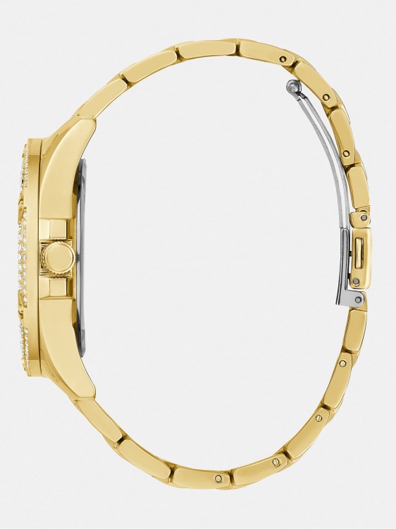 син многофункционален кристален часовник Guess