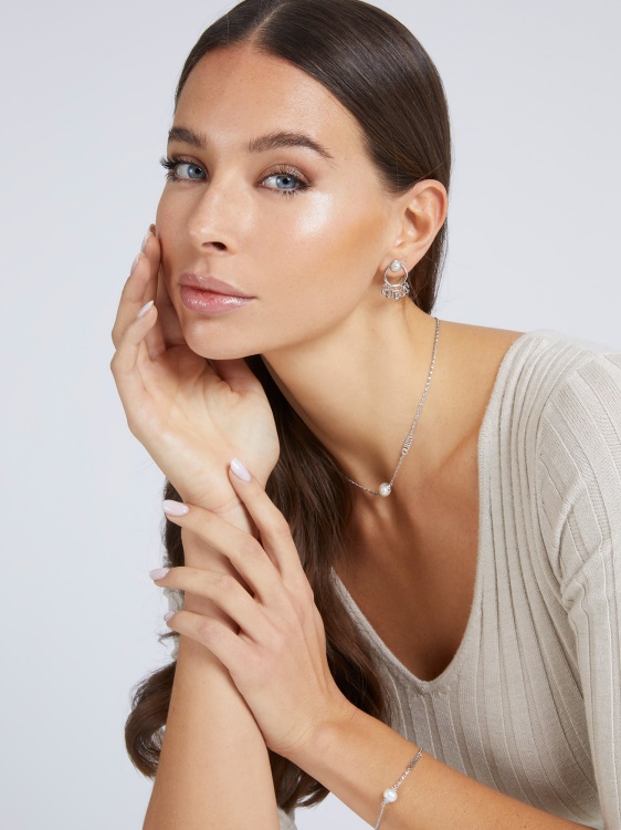 Guess подводна любовна гривна сребро