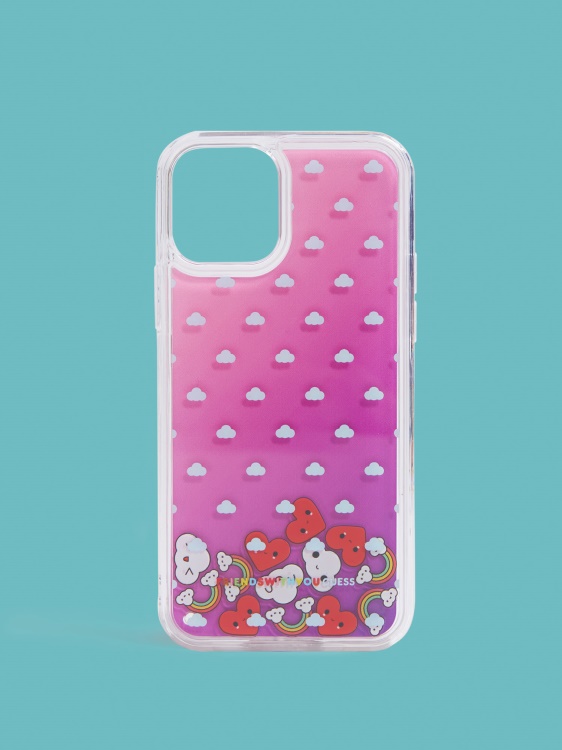 Guess тъмно розов калъф за Iphone 12/12 Pro