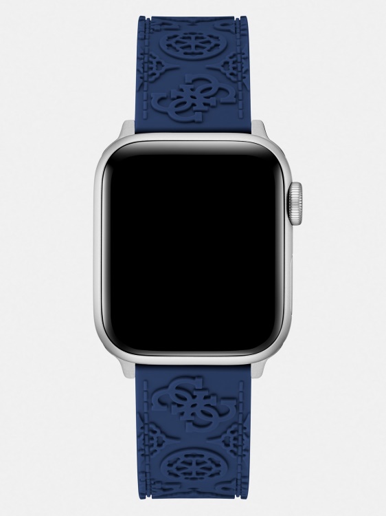 Guess каишка с печат на лого 4g за часовник Apple