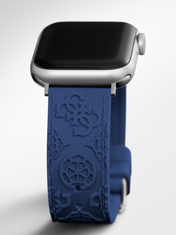 Guess каишка с печат на лого 4g за часовник Apple